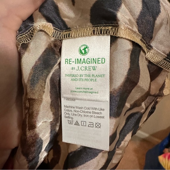 J. Crew size S animal print top - Picture 8 of 8